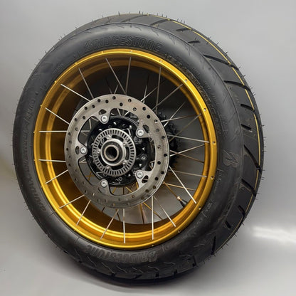 BMW F850GS WHEEL REAR GOLD 2016 2017 2018 2019 2020 2021 2022 2023 OEM