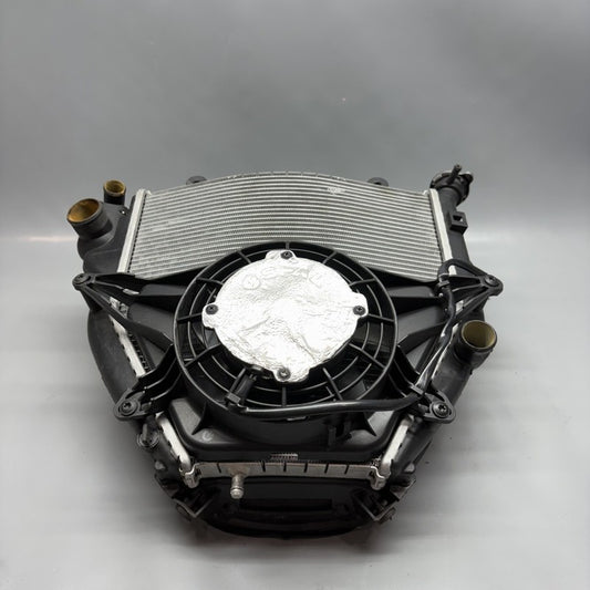 7699517 BMW K1300S RADIATOR WITH FAN  2007 08 09 10 2011 2012 2013 2014 2015 OEM 7699517