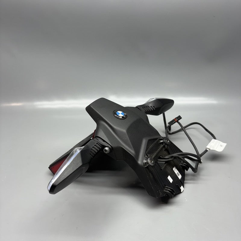 7107681 BMW M1000R TURN SIGNALS REAL PLATE BRACKET 2021 2022 2023 2024 OEM 7107681
