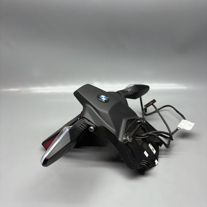 7107681 BMW M1000R TURN SIGNALS REAL PLATE BRACKET 2021 2022 2023 2024 OEM 7107681
