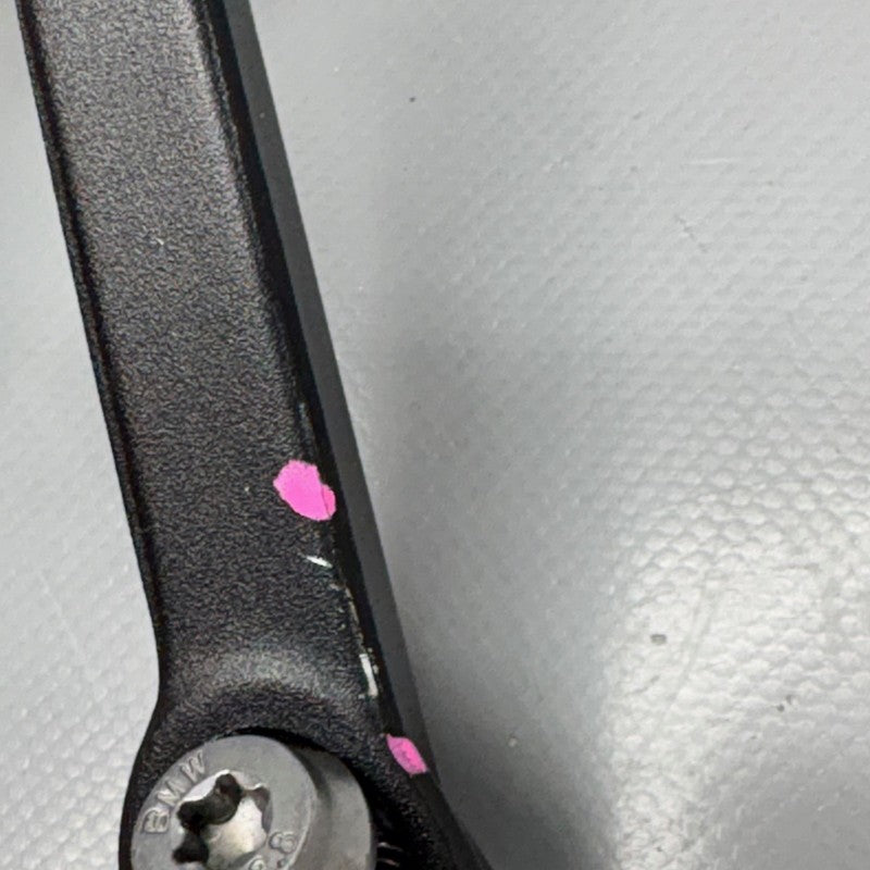 BMW M1000RR K66 PASSENGER FOOT PEG WITH BRACKET LEFT 2026 OEM 8356863