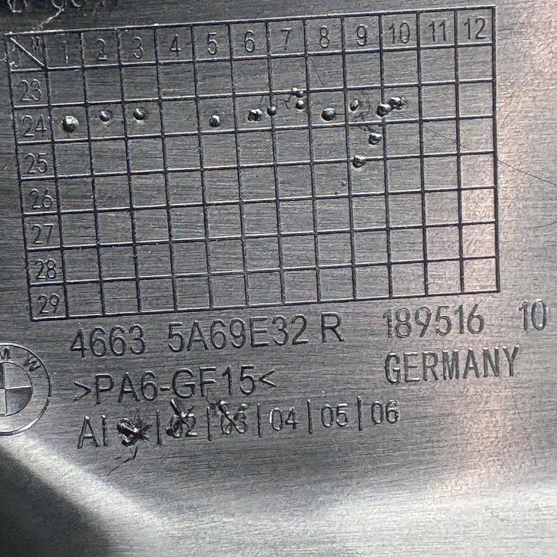 5A69E32 BMW R1300GS ADVENTURE TANK COVER BOTTOM RIGHT 2023 2024 2025 OEM 5A69E32