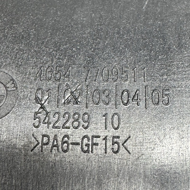 7709511 BMW K1600GTL REAR TRIM COVER CENTER 2015 2016 2017 2018 2019 2020 2021 7709511 