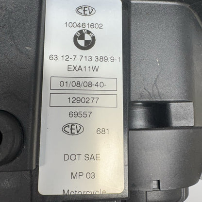 7713389 BMW R1200GS HEADLIGHT 2009 2010 2011 2012 2013 OEM 7713389