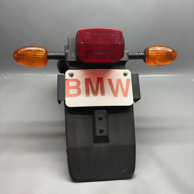 BMW R 1100R REAR WHEEL COVER LICENSE PLATE BRACKET AND TAIL LIGHT 1995