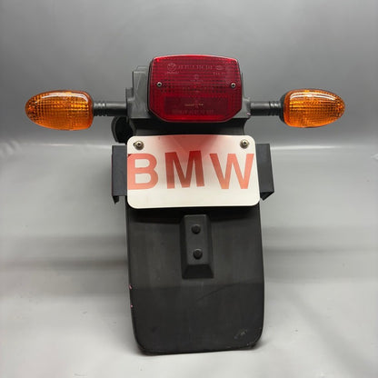 BMW R 1100R REAR WHEEL COVER LICENSE PLATE BRACKET AND TAIL LIGHT 1995