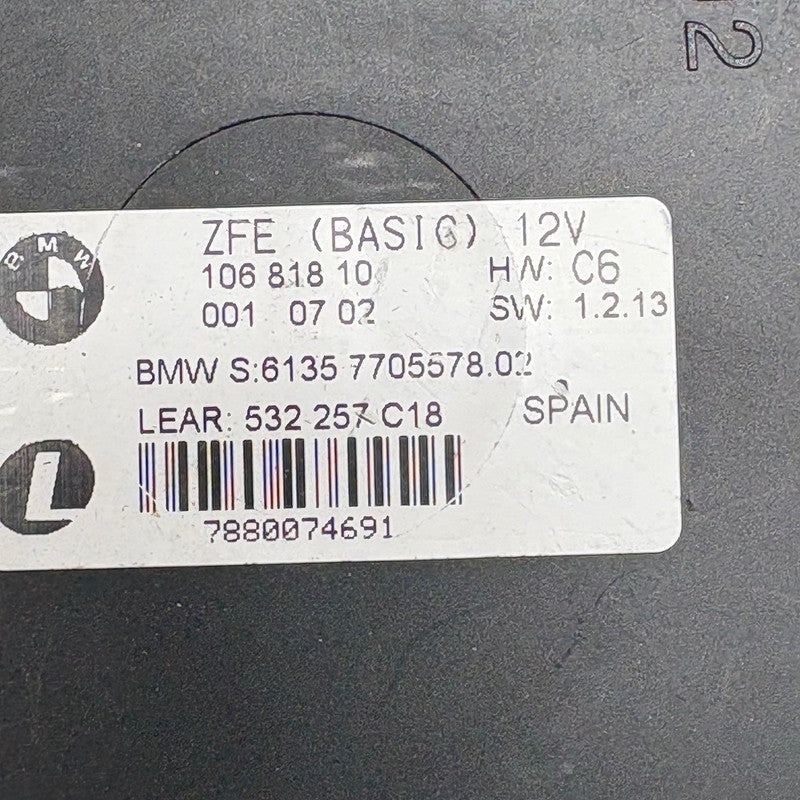 7705578 BMW F800ST CENTRAL VEHICLE CHASSIS MODULE 2005 2006 2007 2008 2009 2010 2011 OEM