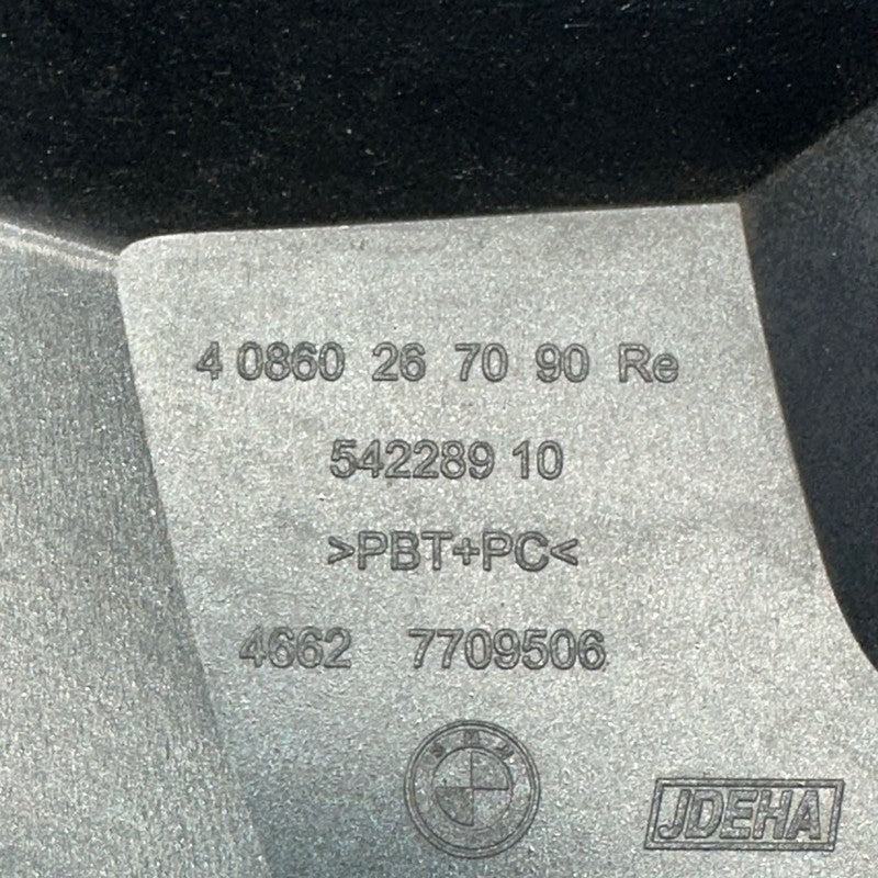 7709506 BMW K1600GT TAIL FAIRING RIGHT REAR 2010 2011 2012 2013 2014 2015 2016 7709506