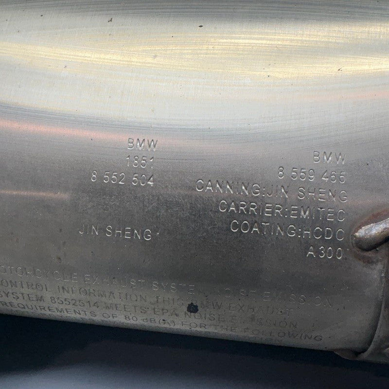 BMW C400X MUFFLER SILENCER 2018 2019 2020 OEM 8552504