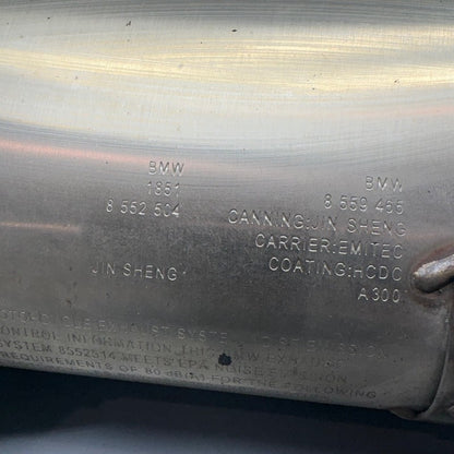 BMW C400X MUFFLER SILENCER 2018 2019 2020 OEM 8552504