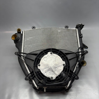 BMW K1300S RADIATOR WITH FAN  2007 08 09 10 2011 2012 2013 2014 2015 O