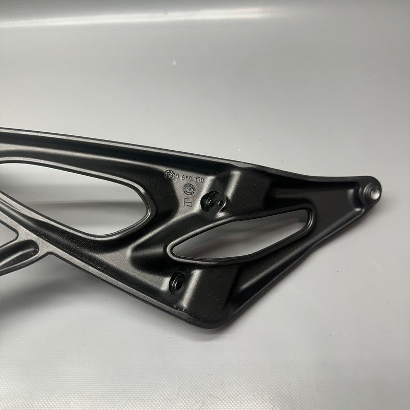 7660170 BMW K 1300S FOOTREST WITH HOLDER RIGHT REAR 2007-2011 2012 2013 2014 2015 OEM