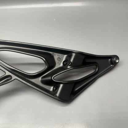 7660170 BMW K 1300S FOOTREST WITH HOLDER RIGHT REAR 2007-2011 2012 2013 2014 2015 OEM