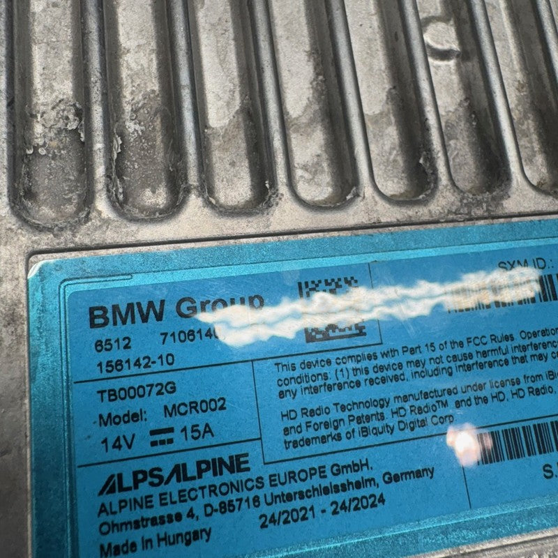 7106140 BMW R18 B CONTTROL UNIT FOR AUDIO SYSTEM 2020 2021 2022 2023 2024 OEM 7106140