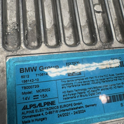 7106140 BMW R18 B CONTTROL UNIT FOR AUDIO SYSTEM 2020 2021 2022 2023 2024 OEM 7106140