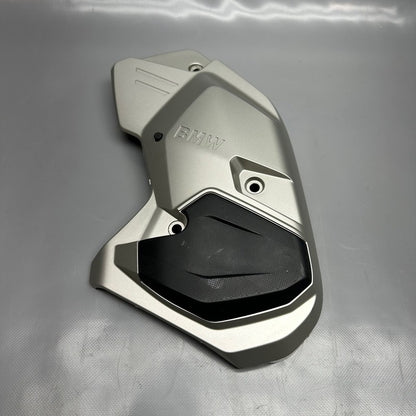 8560708 BMW K1600GTL TRANSMISSION COVER LEFT 2015 2016 2017 2018 2019 2020 2021 OEM