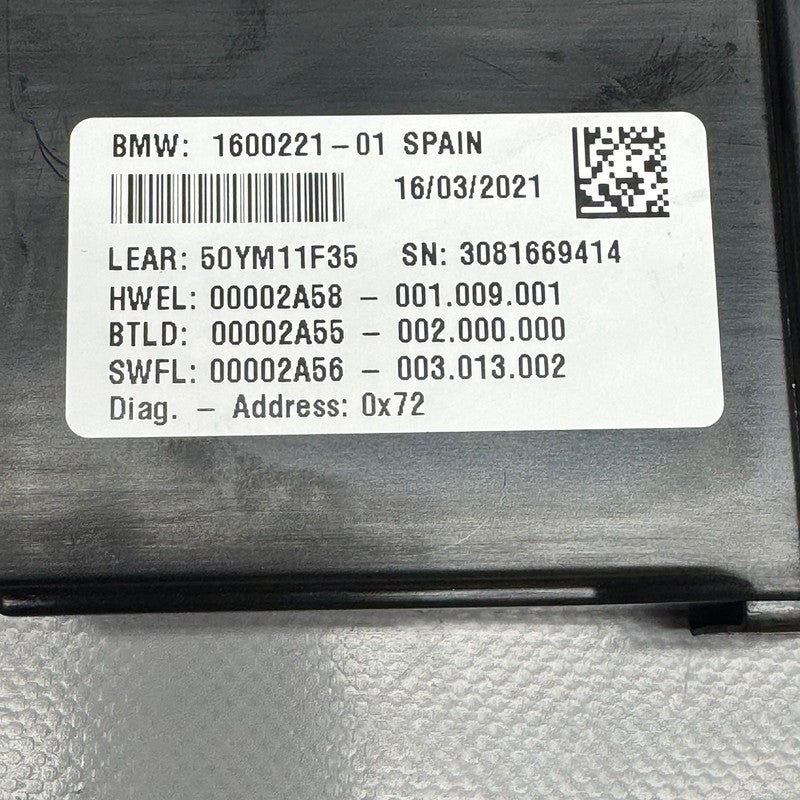 BMW F850GS HEADLIGHT CONTROL MODULE 2016-2019 2020 2021 2022 2023 2024