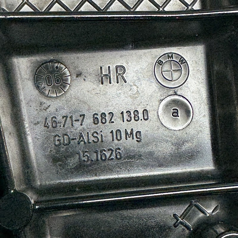 7682138 BMW K 1200LT FOOTPEG PLATE RIGHT 2005 2006 2007 2008 2009 OEM 7682138