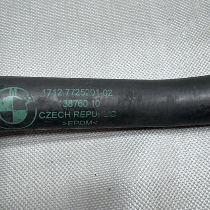 7725201 BMW C650 GT COOLANT HOSE 2011 2012 2013 2014 2015 OEM 7725201