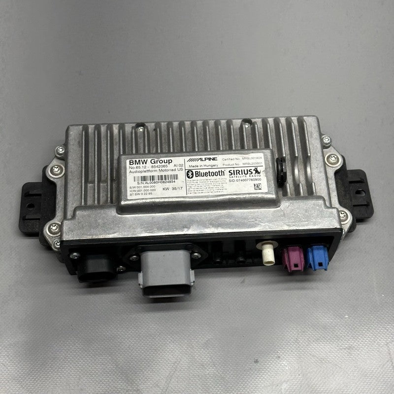 8542065 BMW K1600GTL RADIO STERIO CONTROL UNIT 2015 2016 2017 2018 2019 2020 2021 OEM