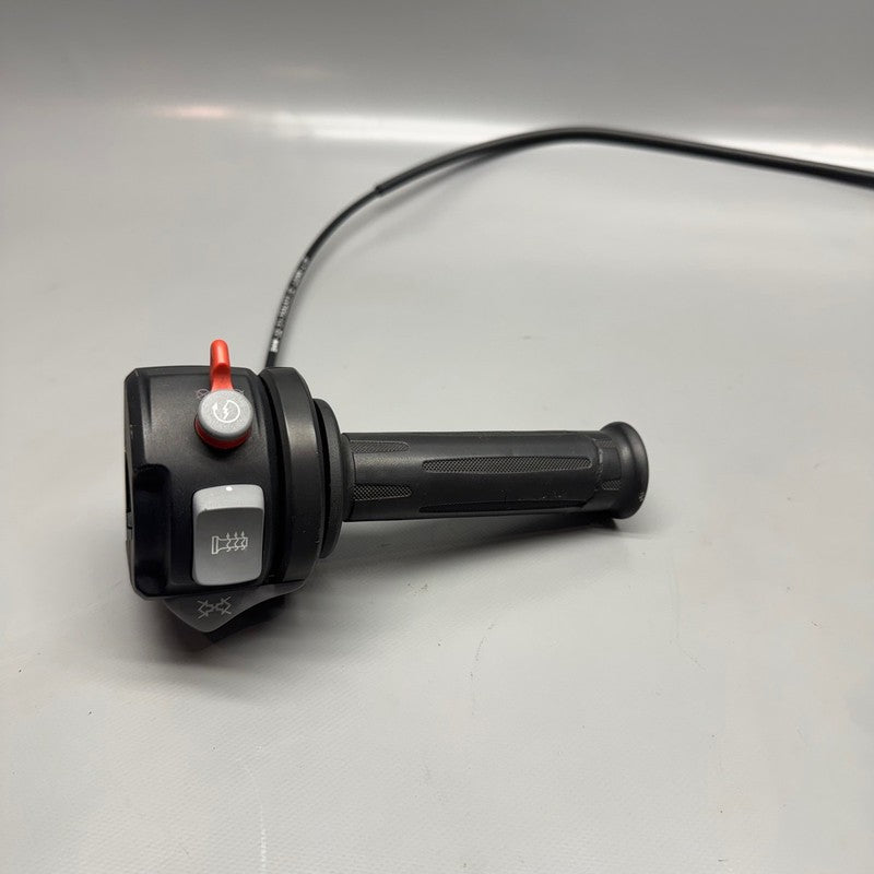 BMW F800ST HANDLE GRIP WITH SWITCH 2006 2007 2008 2009 2010 2011 2012 