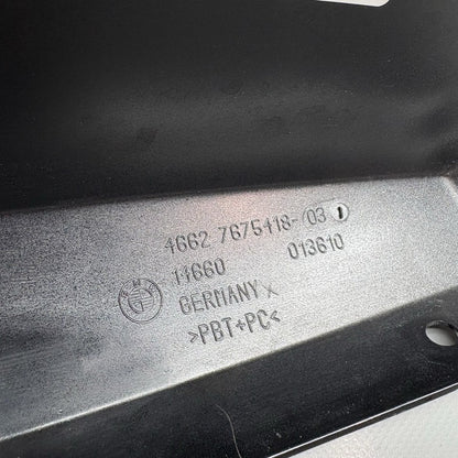 7675418 BMW K1300S SIDE FAIRING RIGHT REAR 2007-2011 2012 2013 2014 2015 OEM 7675418