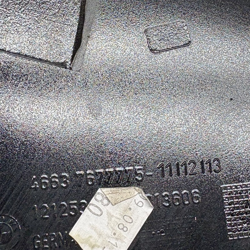 7677775 BMW K1300S LEFT SIDE FUEL TANK FAIRING 2007 08 09 10 11 12 13 14 2015 7677775