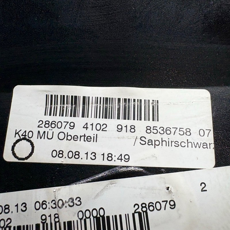 BMW K1300S TRIM COVER UPPER SECTION 2007-2011 2012 2013 2014 2015 OEM 
