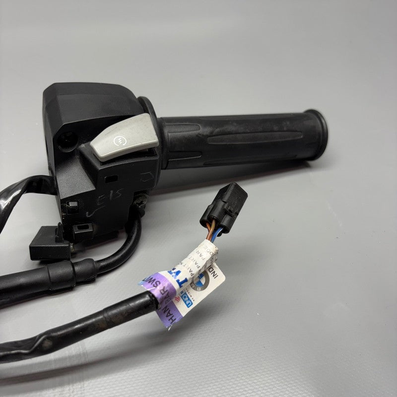 BMW G310GS RIGHT HANDLE GRIP WITH SWITCH 2016 2017 2018 2019 2020 OEM 