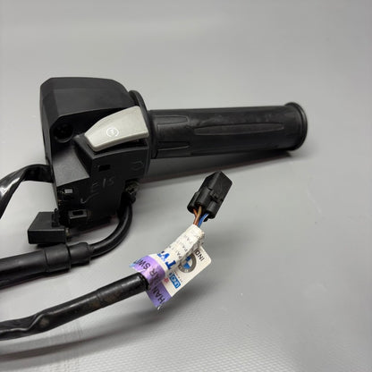 BMW G310GS RIGHT HANDLE GRIP WITH SWITCH 2016 2017 2018 2019 2020 OEM 