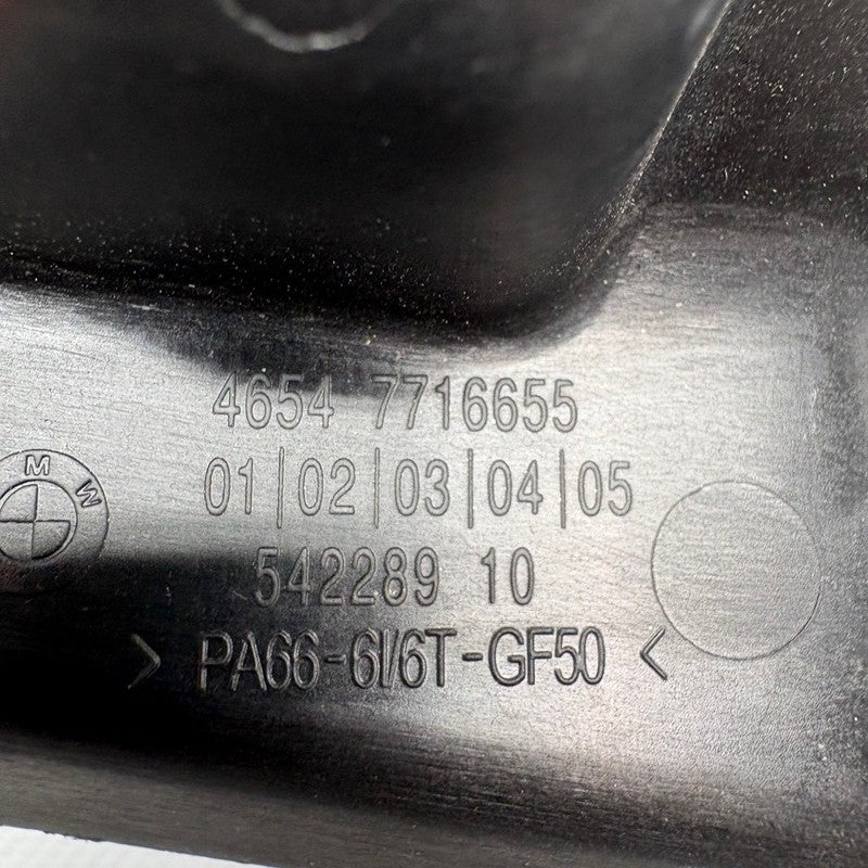 7716655 BMW K1600GT CASE HOLDER LEFT 2011 2012 2013 2014 2015 2016 OEM 7716655