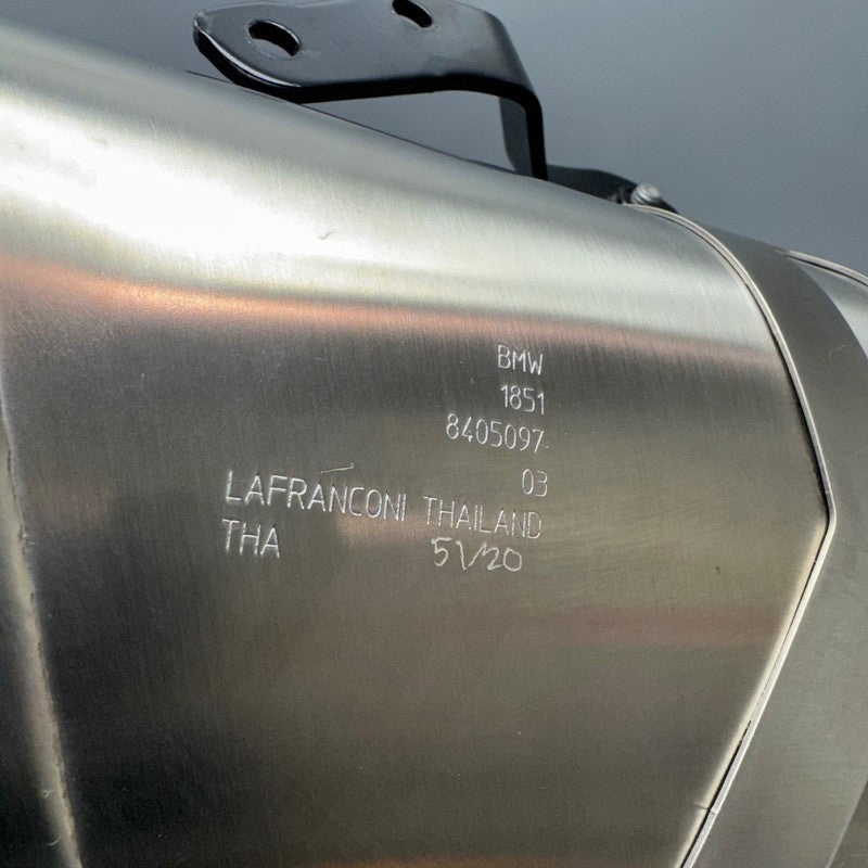 BMW F850GS MUFFLER REAR 2016 2017 2018 2019 2020 2021 2022 2023 2024 2