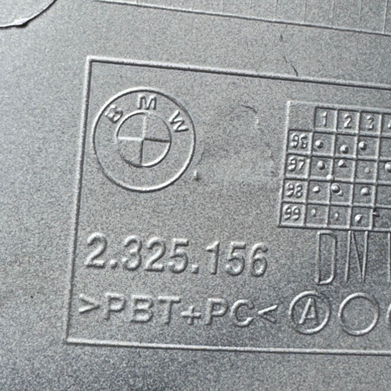 2325156 BMW R1150RS RIGHT FRONT INNER FAIRING  2002 2003 2004 2005 2006 OEM 2325156