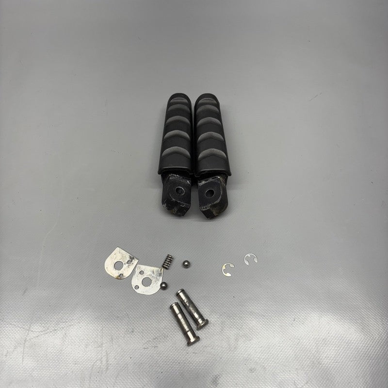 F800ST BMW F800ST FOOTPEG LEFT AND RIGHT REAR 2005 2006 2007 2008 2009 2010 2011 OEM
