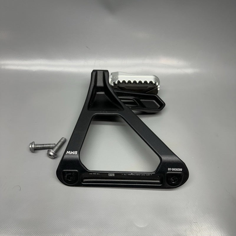 8829395 BMW R1300GS ADVENTURE FOOTPEG WITH BRACKET LEFT REAR 2023 2024 2025 OEM 8829395