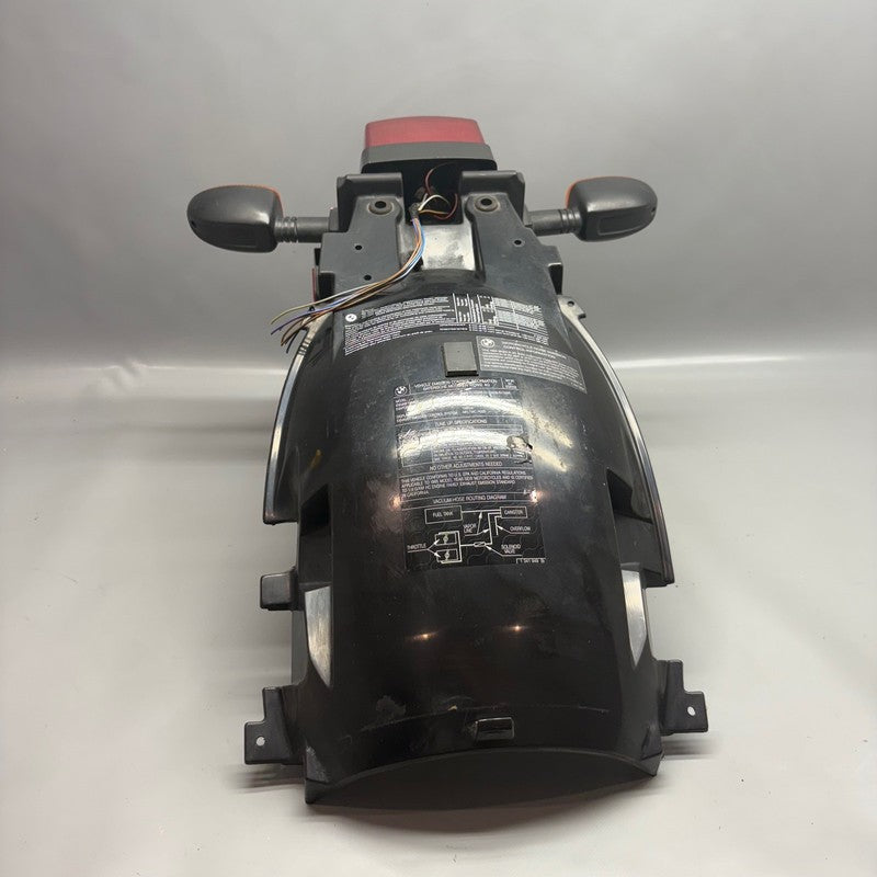 BMW R 1100R REAR WHEEL COVER LICENSE PLATE BRACKET AND TAIL LIGHT 1995
