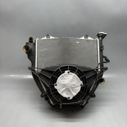 7699517 BMW K1300S RADIATOR WITH FAN  2007 08 09 10 2011 2012 2013 2014 2015 OEM 7699517