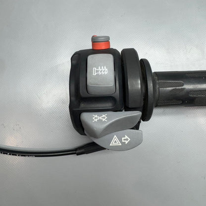 F800ST BMW F800ST HANDLE GRIP RIGHT WITH SWITCH 2005 2006 2007 2008 2009 2010 2011 OEM