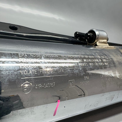 9467674 BMW R18 MUFFLER LEFT 2020 2021 2022 2023 2024 OEM 9467674