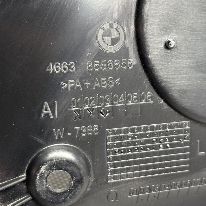 8556655 BMW R1250 GS LEFT INTAKE AIR SNORKEL COVER FAITING 2018 2019 2020 OEM 8556655