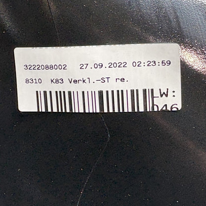 8403852 BMW F900R TANK FAIRING PANEL RIGHT SIDE 2020 2021 2022 2023 2024 OEM 8403852