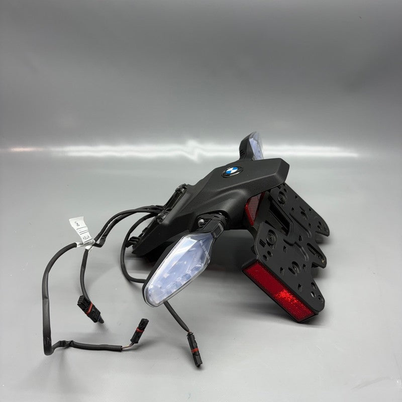 BMW M1000R TURN SIGNALS REAL PLATE BRACKET 2021 2022 2023 2024 OEM 710