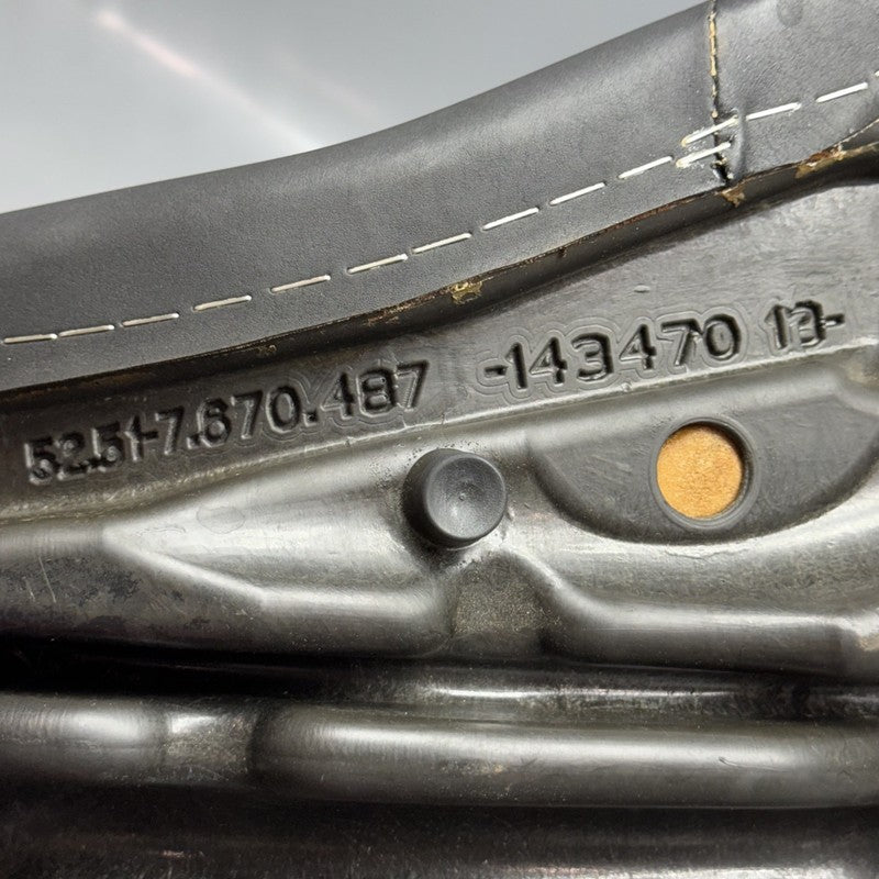 7670487 BMW K 1200LT SEAT FRONT HEATED 2005 2006 2007 2008 OEM 7670487