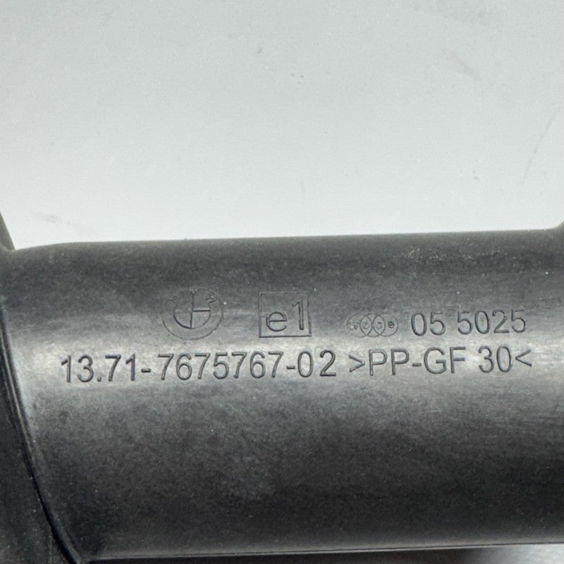 7675767 BMW K 1200LT INTAKE TUBE WITH CUP 2005 2006 2007 2008 2009 OEM 7675767