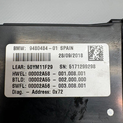 9480484 BMW R18 B HEADLIGHT CONTROL MODULE 2020 2021 2022 2023 2024 OEM 9480484