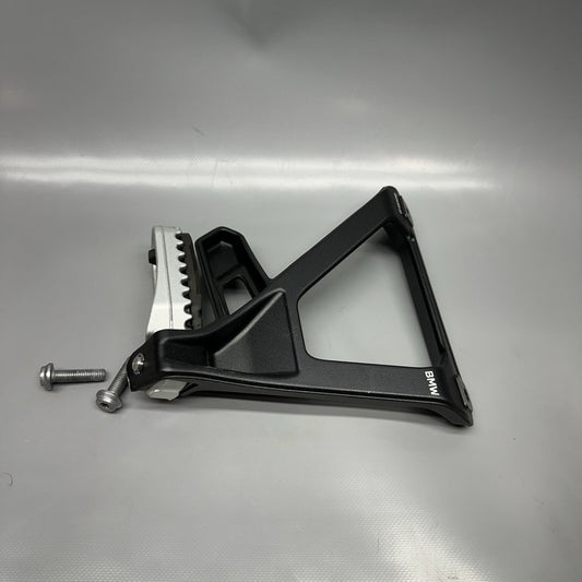 8829395 BMW R1300GS ADVENTURE FOOTPEG WITH BRACKET LEFT REAR 2023 2024 2025 OEM 8829395