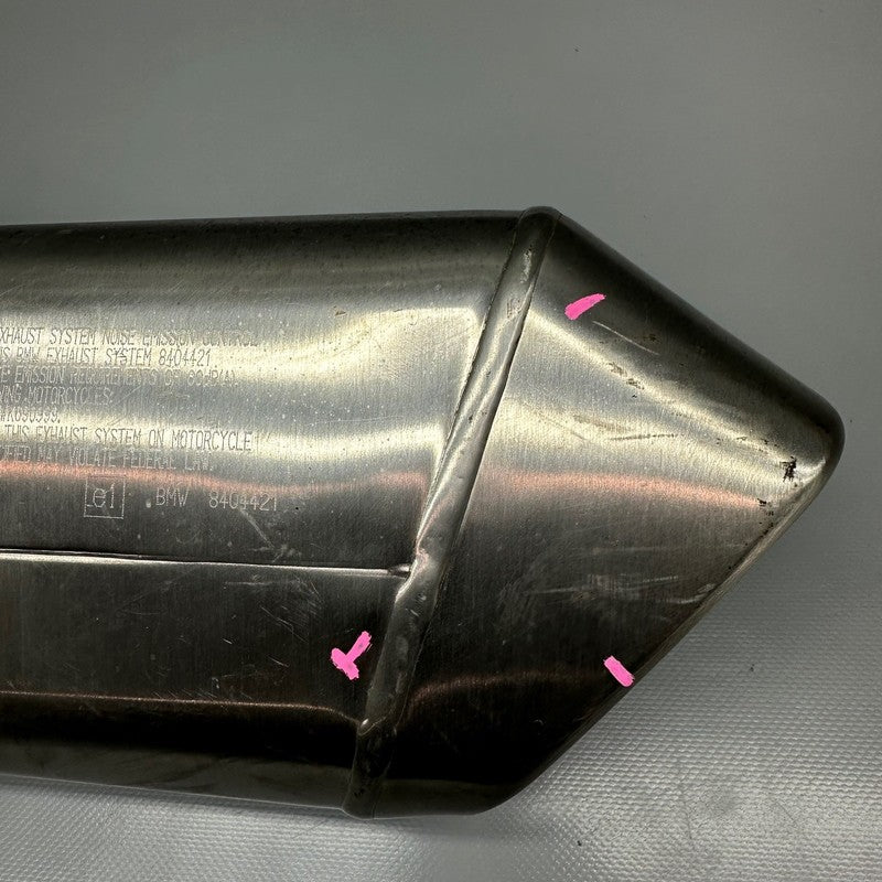 8564952 BMW S1000R REAR MUFFLER 2020 2021 2022 2023 2024 2025 OEM 8564952