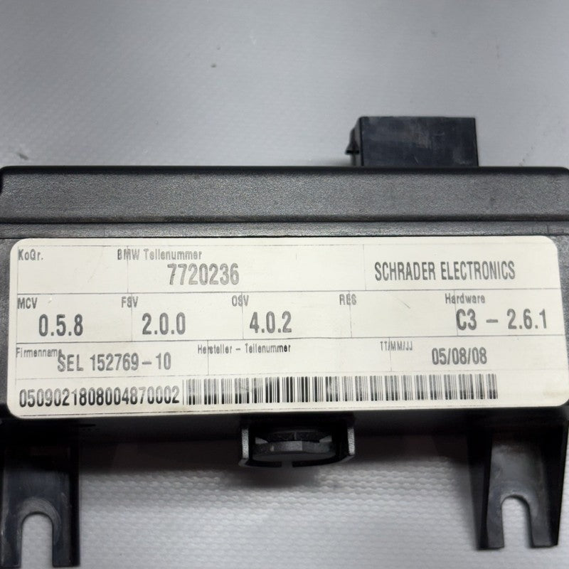 7720236 BMW R1200GS TIRE PRESSURE MONITOR SENSOR  2009 2010 2011 2012 2013 OEM 7720236