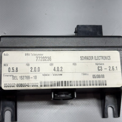 7720236 BMW R1200GS TIRE PRESSURE MONITOR SENSOR  2009 2010 2011 2012 2013 OEM 7720236