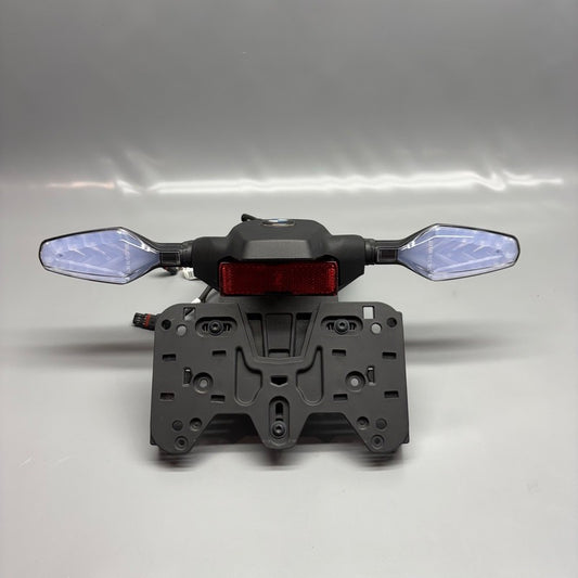 BMW S1000RR LICENSE PLATE HOLDER WITH SIGNAL LIGHTS 2021 2022 2023 202